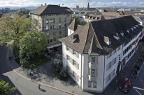 Bau- und Verkehrsdepartement des Kantons Basel-Stadt von aussen. 