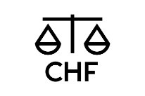 Illustration einer Waage über den Buchstaben CHF.